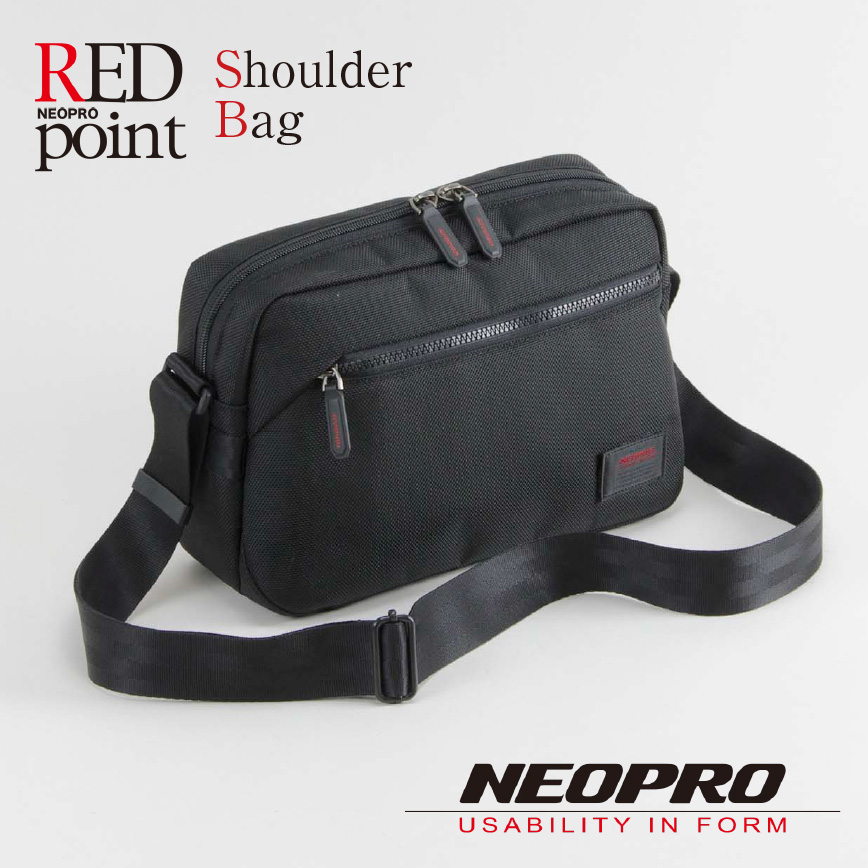 ショルダーバッグ ショルダー NEO PRO RED Point ショルダーバッグ 2-112 バッグ ビジネス //