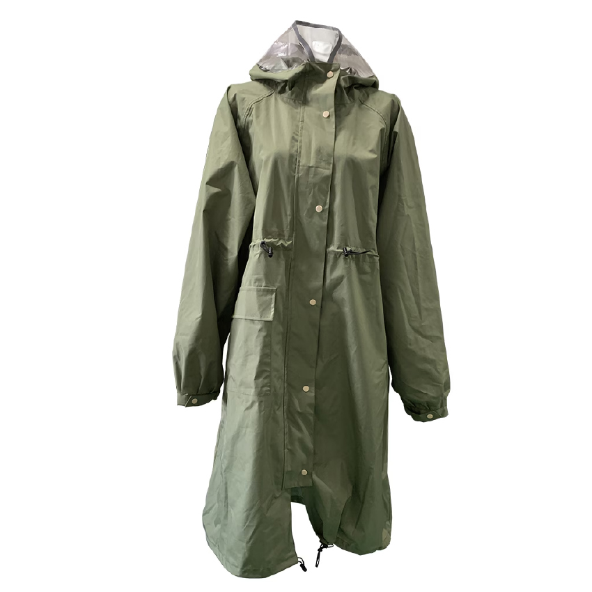 COVERS LOVERS レディース 高性能 透湿防水レインコート