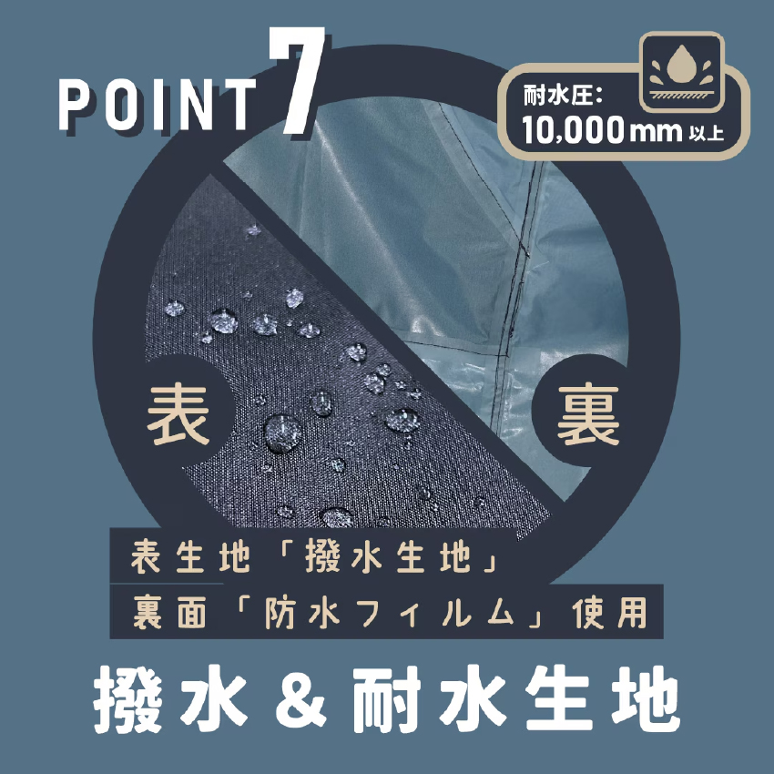 COVERS LOVERS メンズ 透湿防水リュック対応レインコート