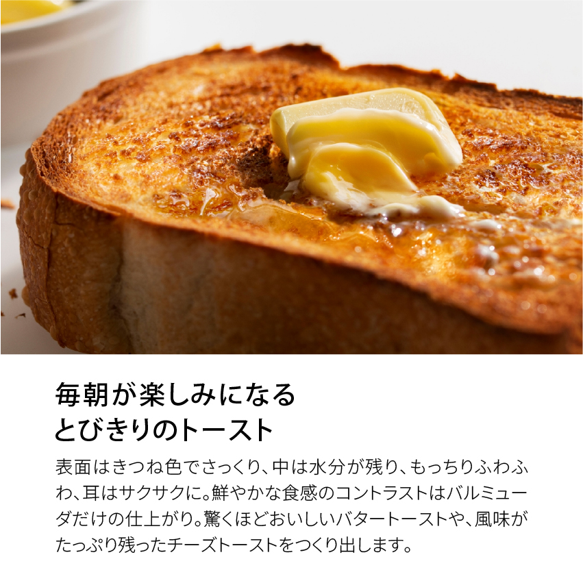 BALMUDA バルミューダ リベイカー エントリーモデル BALMUDA ReBaker KTT01JP