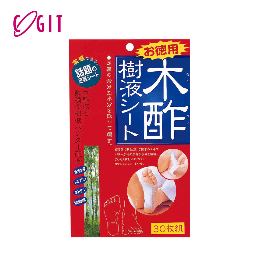 木酢樹液シート (30枚組･お徳用) //  【取り寄せ品：翌日～2週間ほど】