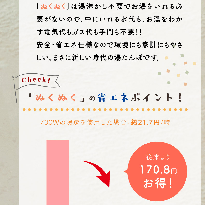 THREEUP EWT-2147 蓄熱式フットウォーマー ぬくぬく（アニマル）