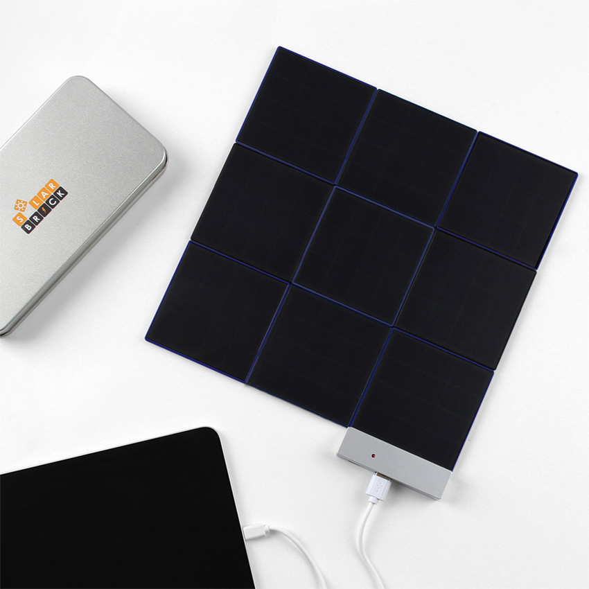 SolarBrick ソーラー充電器 9枚 セット