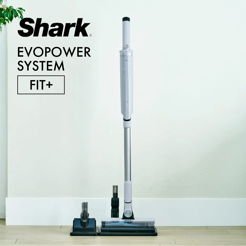 Shark EVOPOWER SYSTEM FIT+ コードレススティッククリーナー  グレー ／ LC100J-GY シャーク