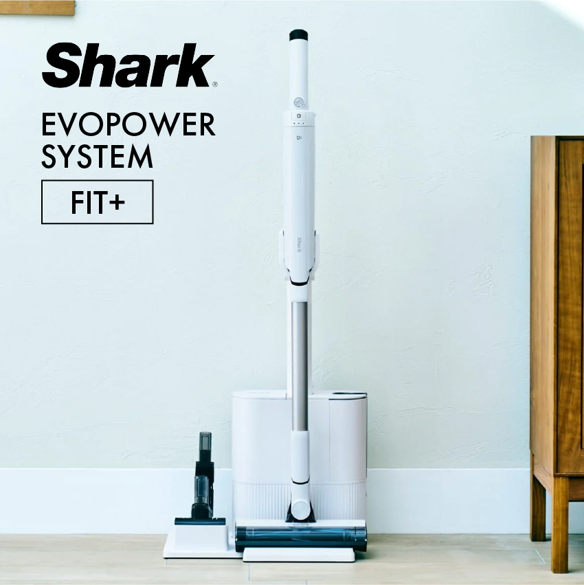 Shark EVOPOWER SYSTEM FIT+ コードレススティッククリーナー　ブルー ／ LC150J-BL シャーク