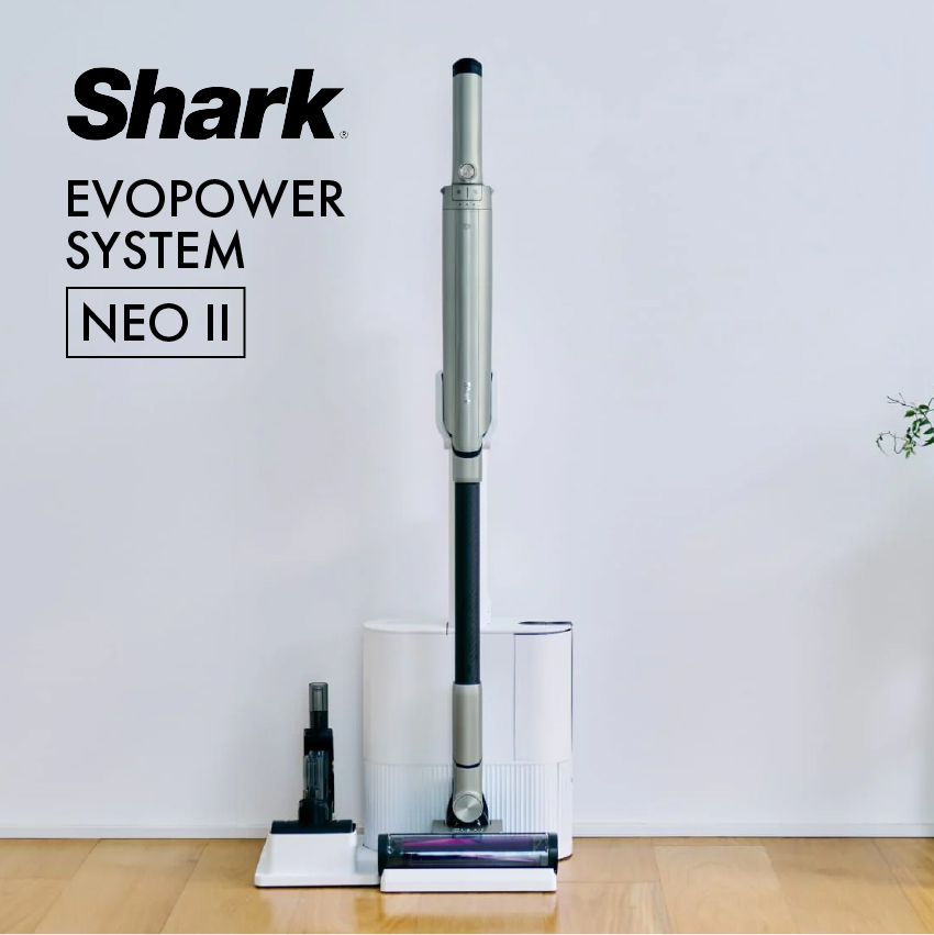 Shark EVOPOWER SYSTEM NEO II+ コードレススティッククリーナー　グレー ／ LC501J-GY シャーク