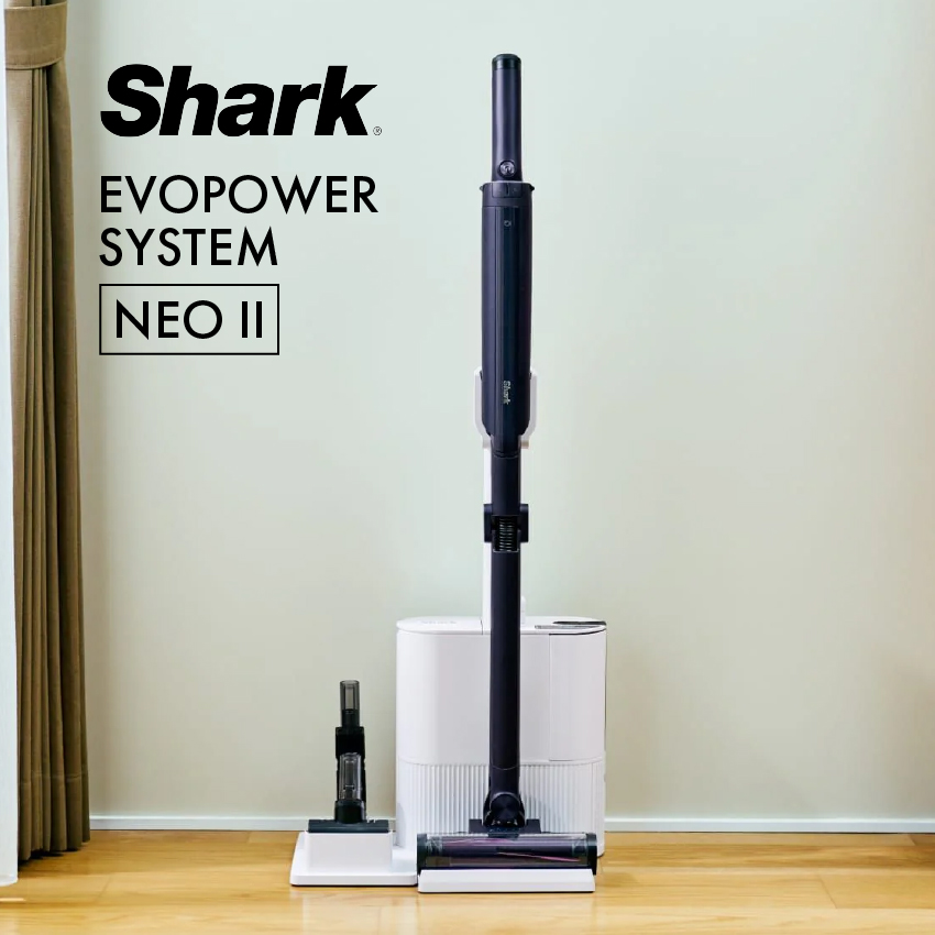 Shark EVOPOWER SYSTEM NEO II+ コードレススティッククリーナー　ブラック ／ LC551J-BK  シャーク
