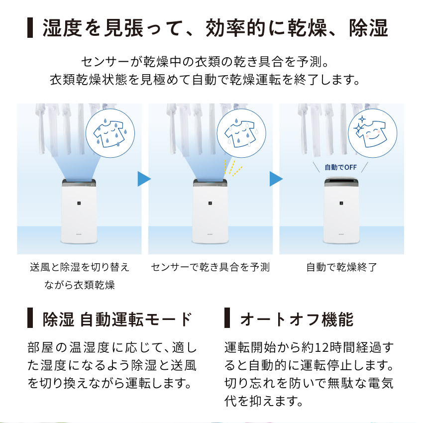 シャープ プラズマクラスター 除湿機 cv-s180