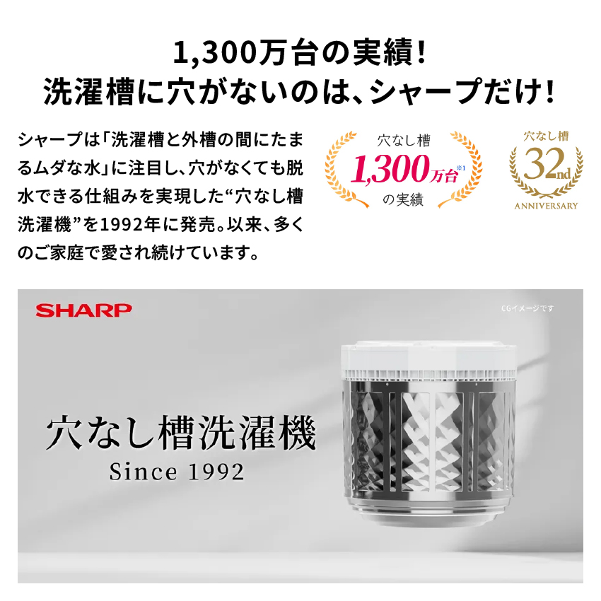 全自動洗濯機 ES-SW10K