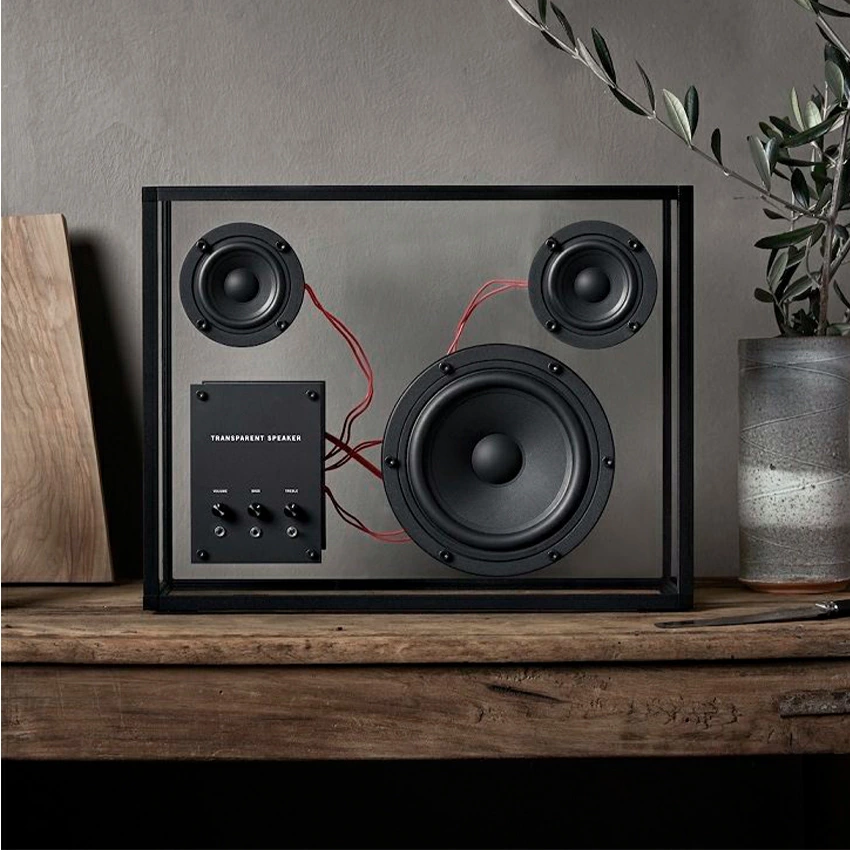 TRANSPARENT SPEAKER BLACK code 