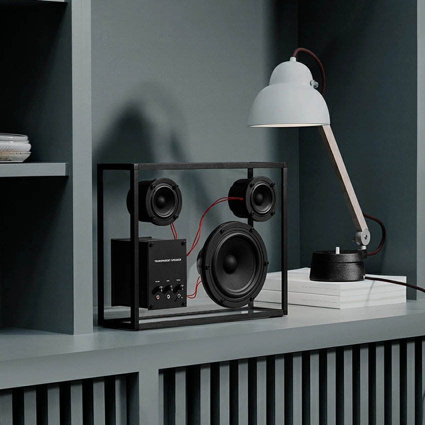  TRANSPARENT SPEAKER BLACK code 