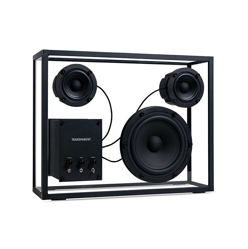  TRANSPARENT SPEAKER BLACK code 