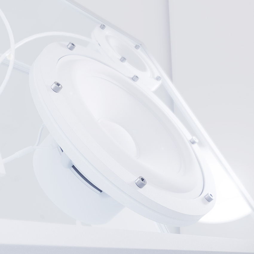 TRANSPARENT 
WHITE CODE スピーカー TPS-05
