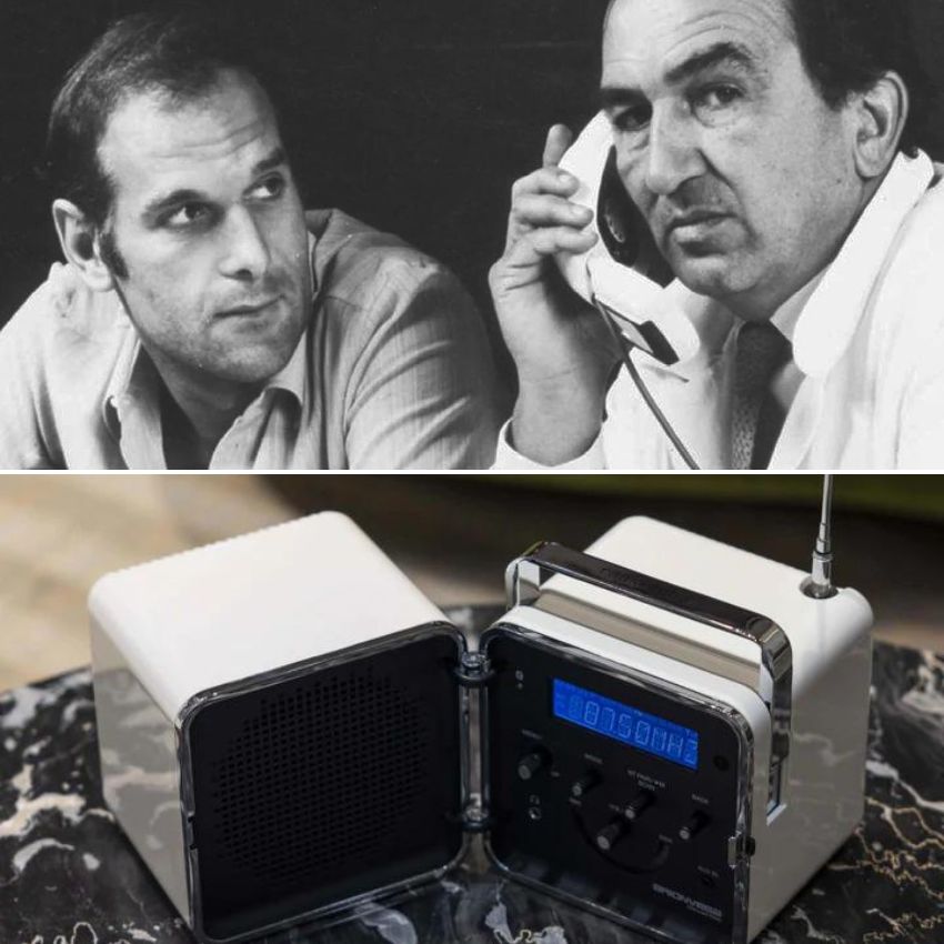 BRIONVEGA radio.cubo ポータブルラジオスピーカー