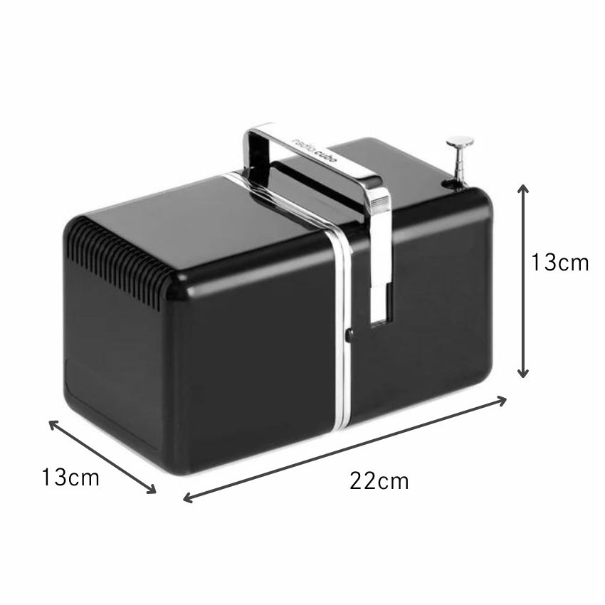 BRIONVEGA radio.cubo ポータブルラジオスピーカー