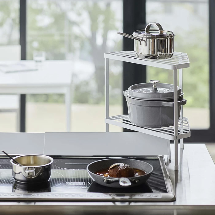 tower 排気口カバー 上コンロコーナーラック