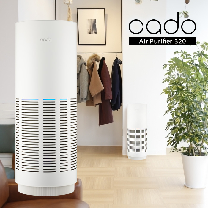 cado 空気清浄機 LEAF320 AP-C320-W 26畳対応